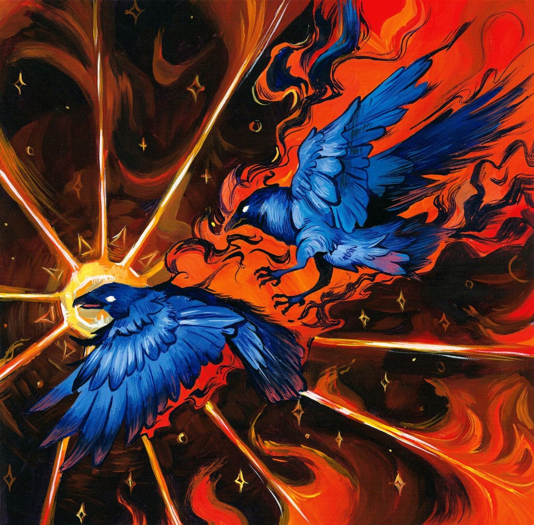 Alina Shibanova (Ukraine,20/21C) acrylic painting (1 of 11)