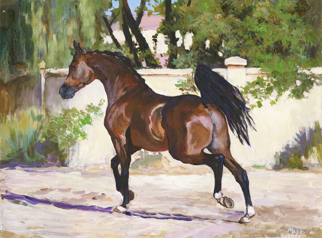 Mark Zybkin (Ukraine,20/21C) oil painting (1 of 13)