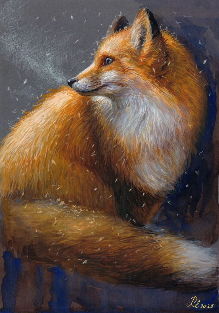 Lyudmila Rudenko (Ukraine,20/21C) mixed media painting (1 of 10)