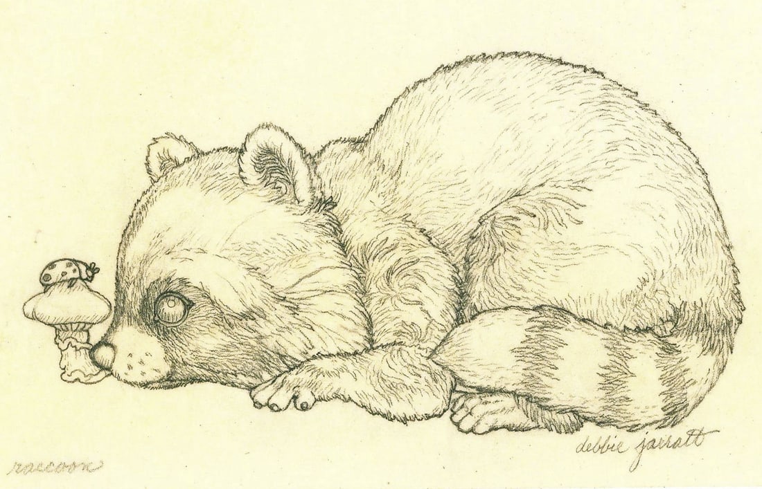 Deborah Bell Jarratt (PA,20/21C) graphite painting (1 of 12)