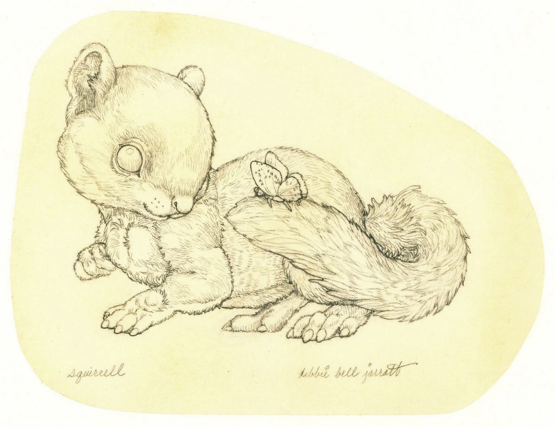 Deborah Bell Jarratt (PA,20/21C) graphite painting (1 of 13)