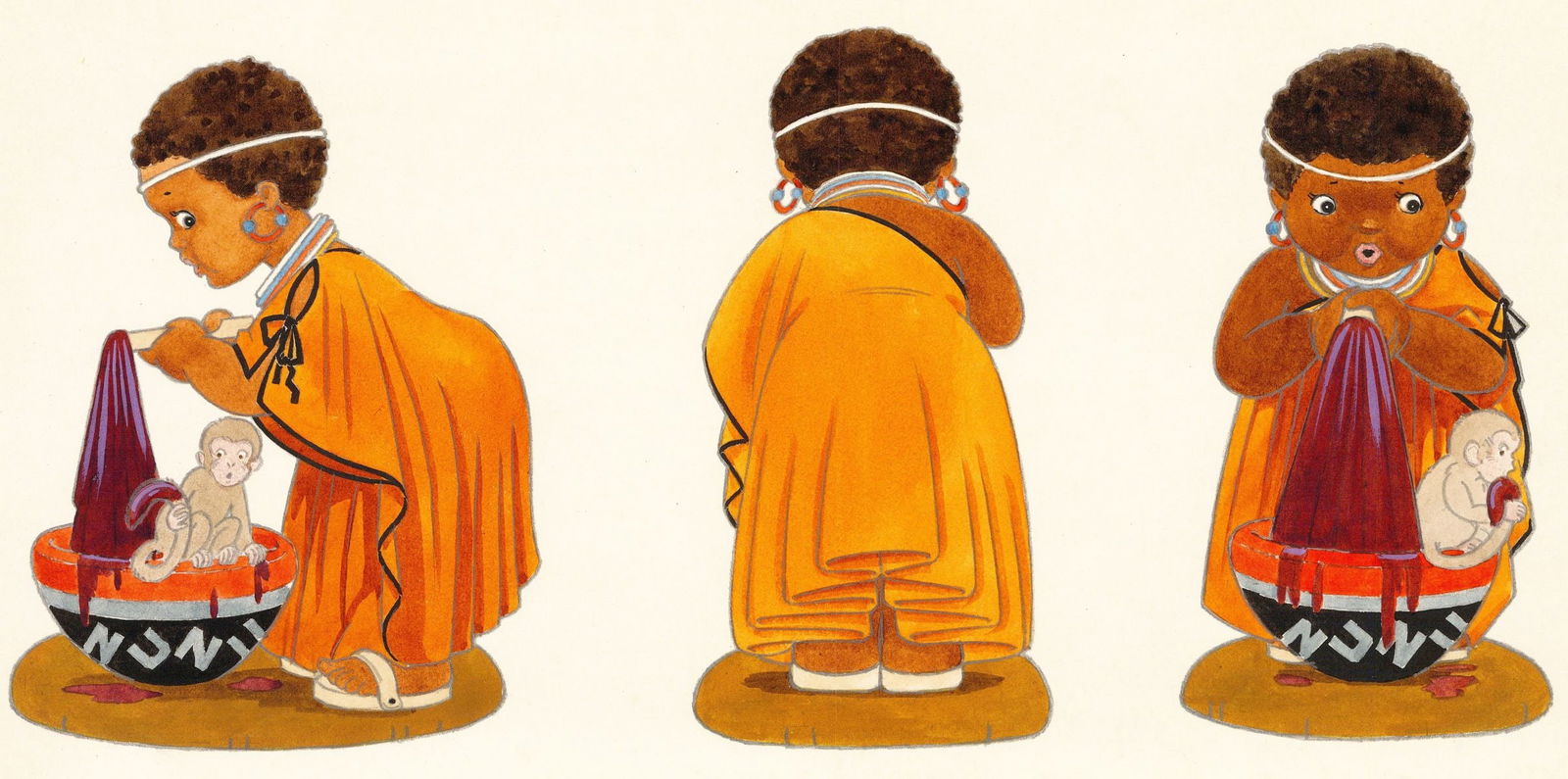 Carol Lawson (UK,20/21C) watercolor painting (1 of 12)