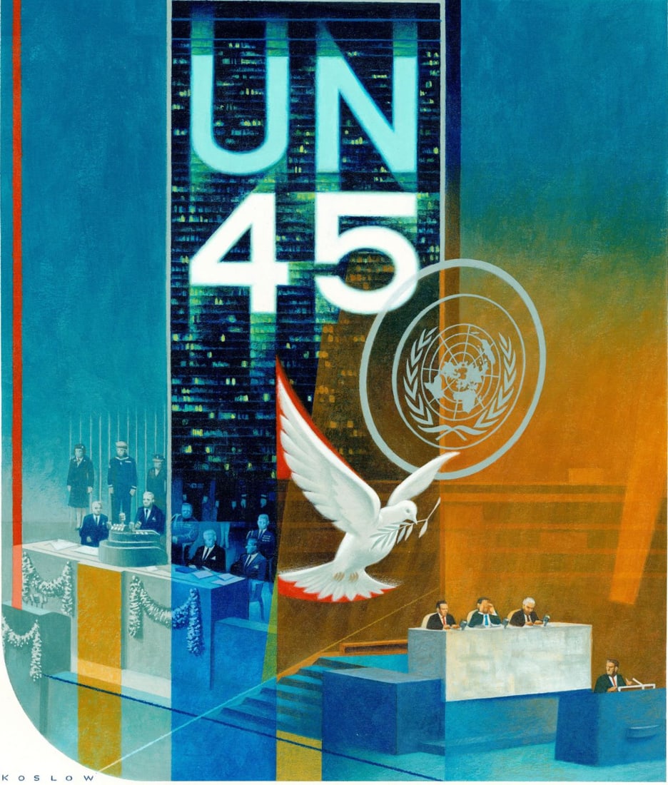 Howard Koslow (NJ,NY,1924-2016) oil painting (1 of 11)