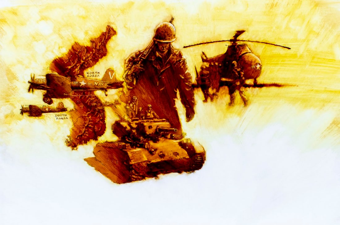 Ron Sloan (US,20C) oil painting (1 of 13)