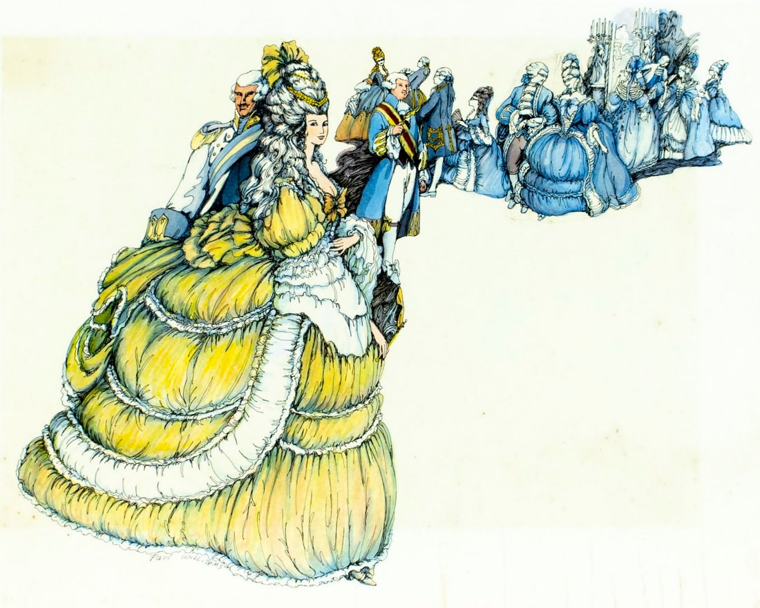 Paul Williams (US,20C) watercolor painting (1 of 12)