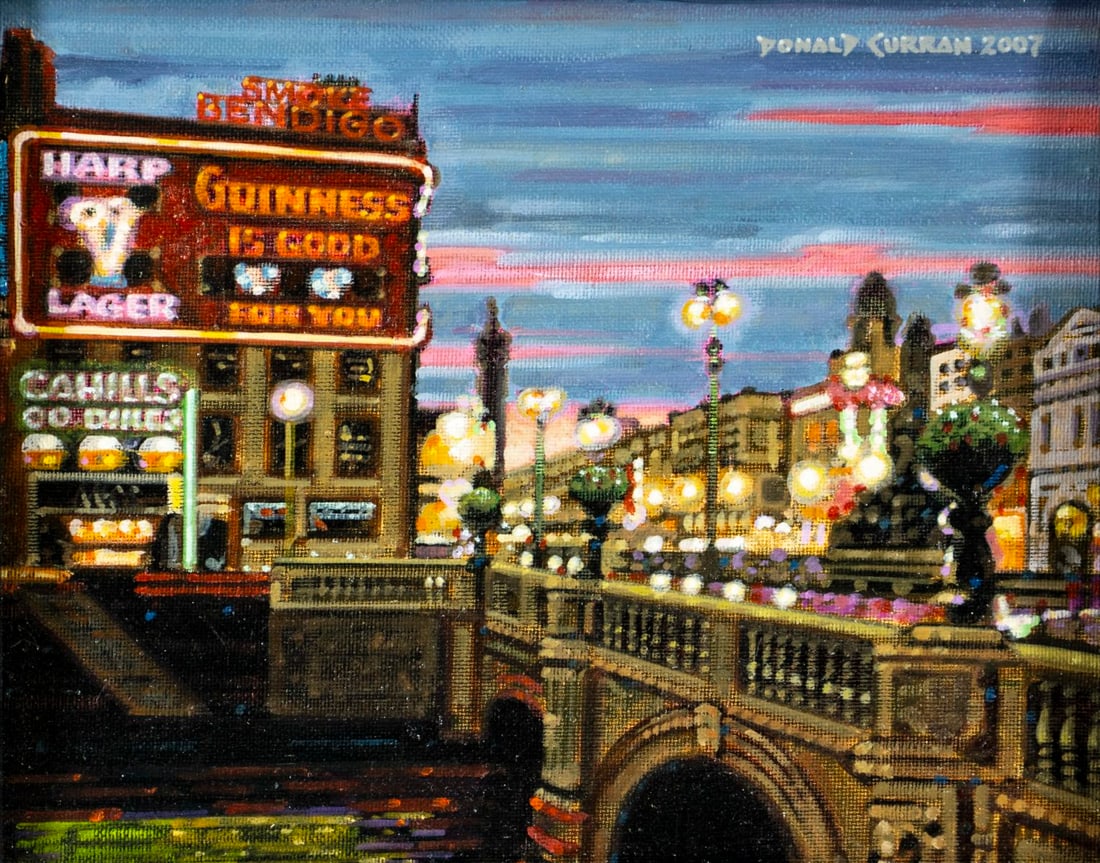 Donald Curran (MO,b 1955) oil painting (1 of 14)