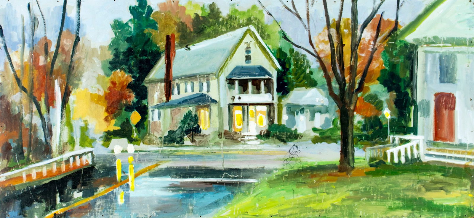 John Reilly (NY,NJ,1942-2021) oil painting (1 of 12)