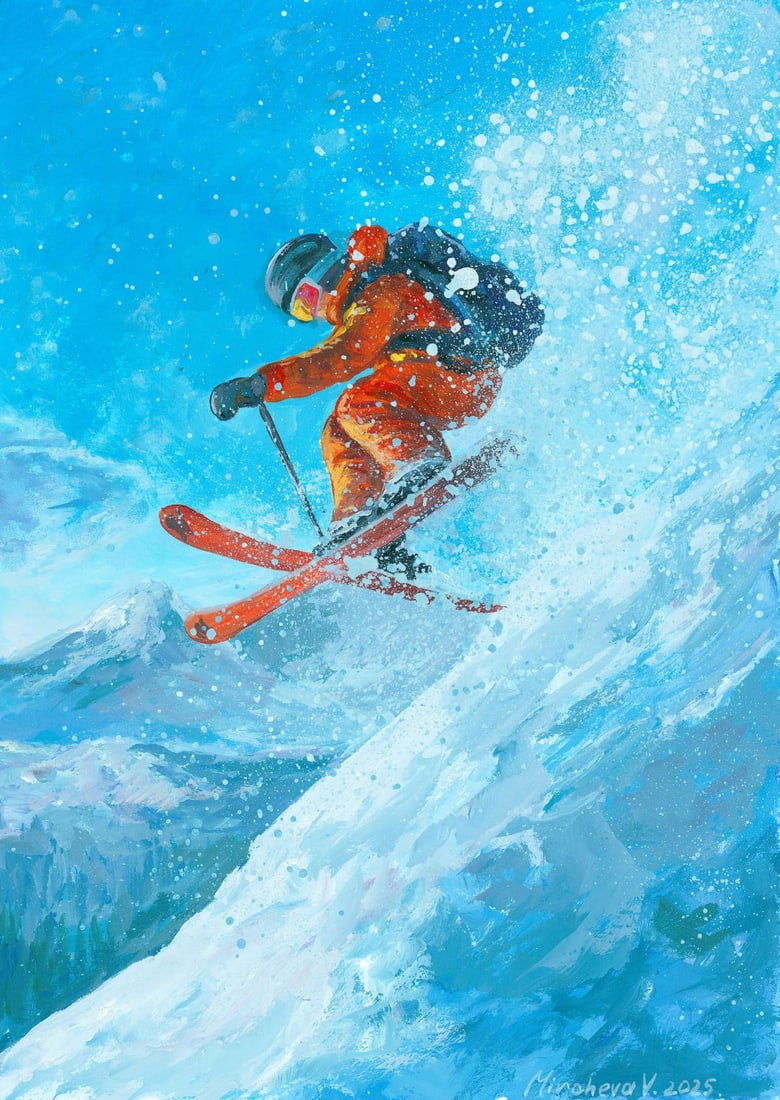 Valeria Mircheva (Ukraine,20/21C) acrylic painting (1 of 12)