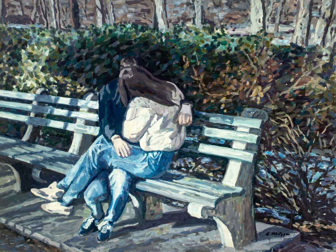 Evelyn Metzger (NY,Brazil,1911-2007) oil painting (1 of 12)