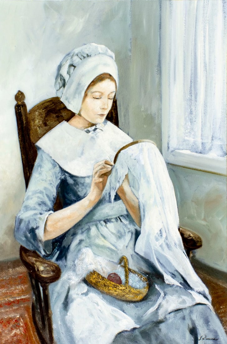 Scott Duncan (US,20C) oil painting (1 of 12)