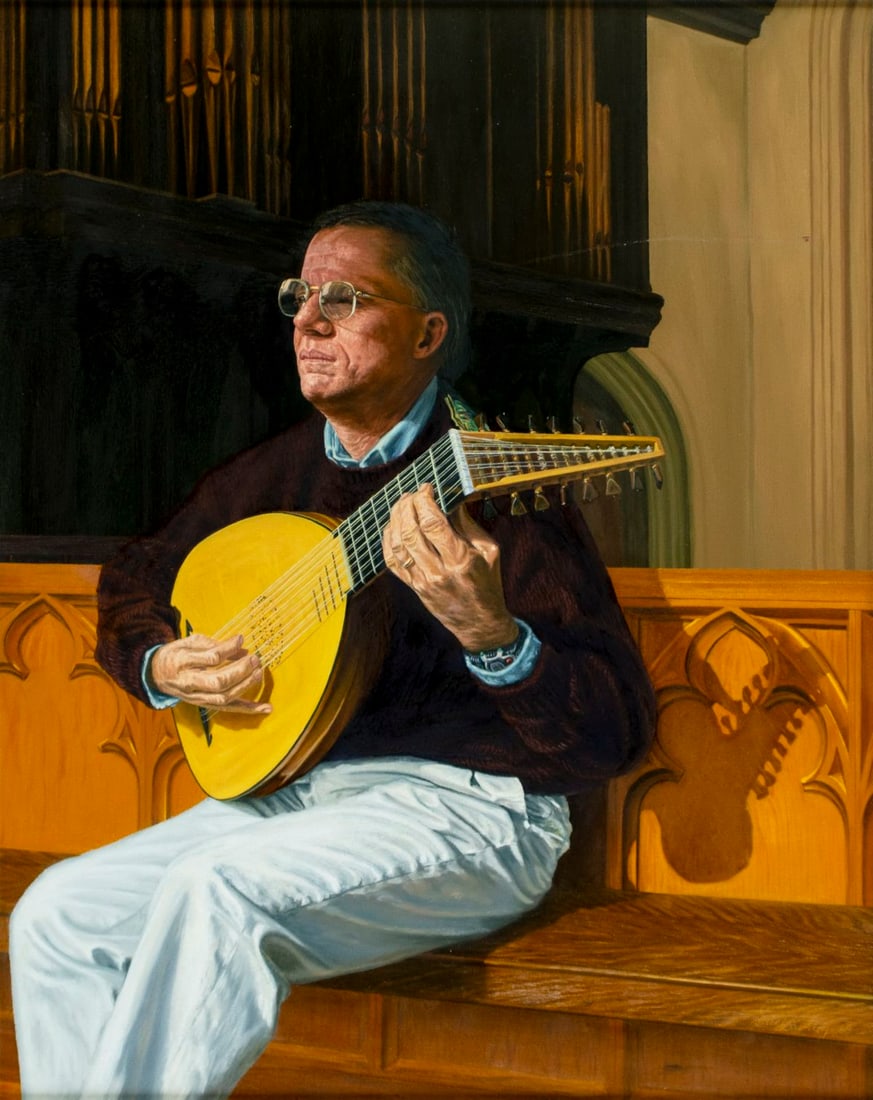 Greg Barkley (PA,DE,20/21C) oil painting (1 of 11)