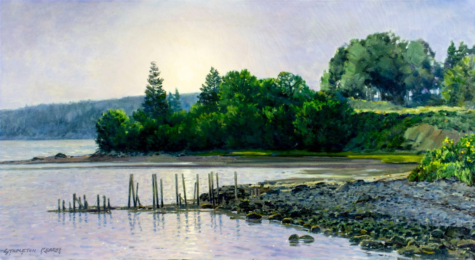 Stapleton Kearns (MA,ME,MN,born 1952) oil painting (1 of 12)