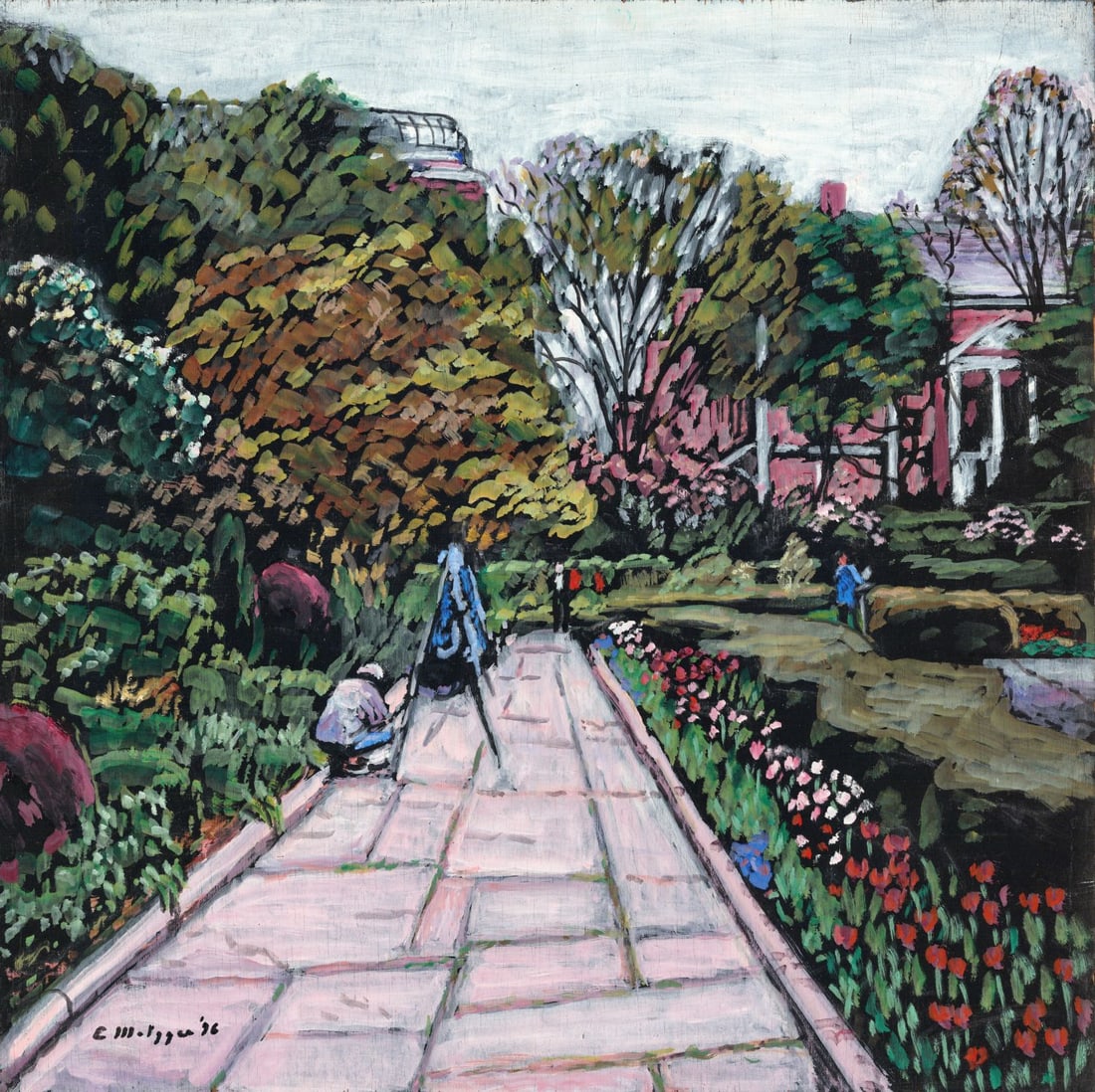 Evelyn Metzger (NY,Brazil,1911-2007) oil painting (1 of 10)