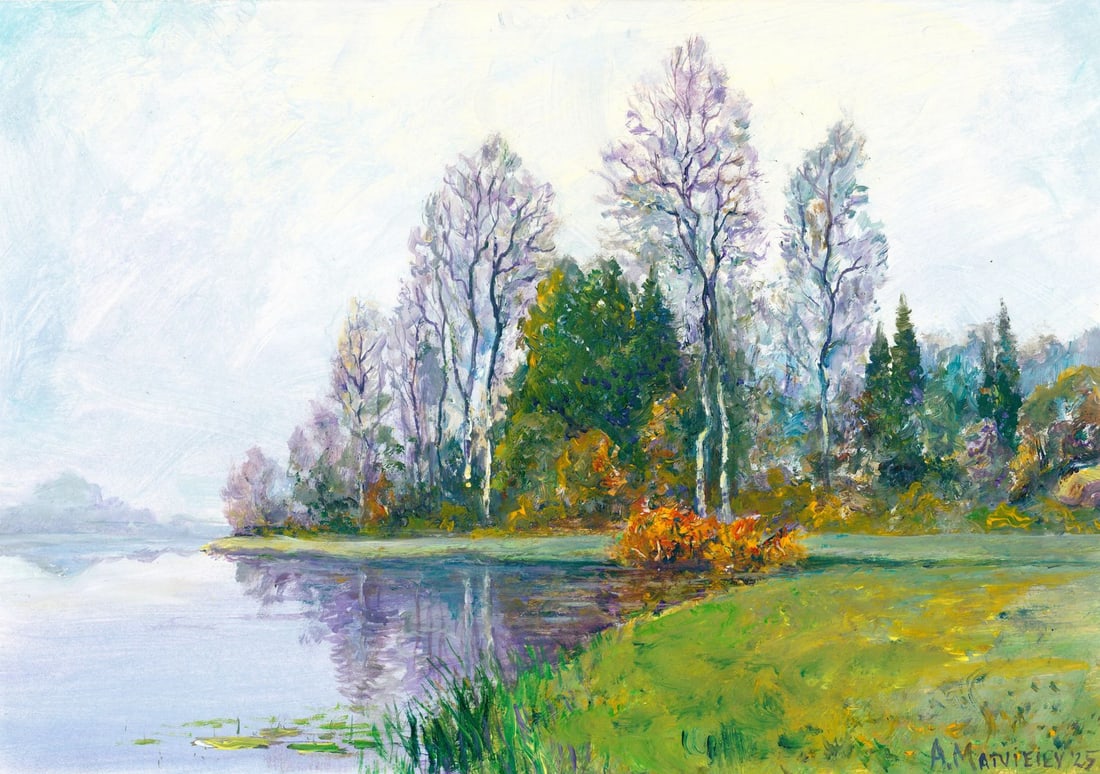 Andriy Matveiev (Ukraine,b 1988) oil painting (1 of 12)