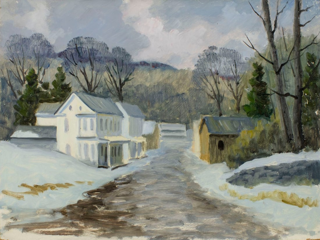 George Holloway (NJ,20C) oil painting (1 of 11)