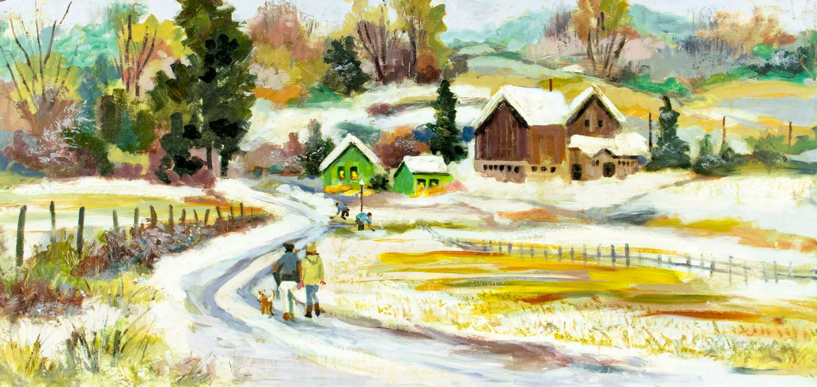 John Reilly (NY,NJ,1942-2021) oil painting (1 of 13)