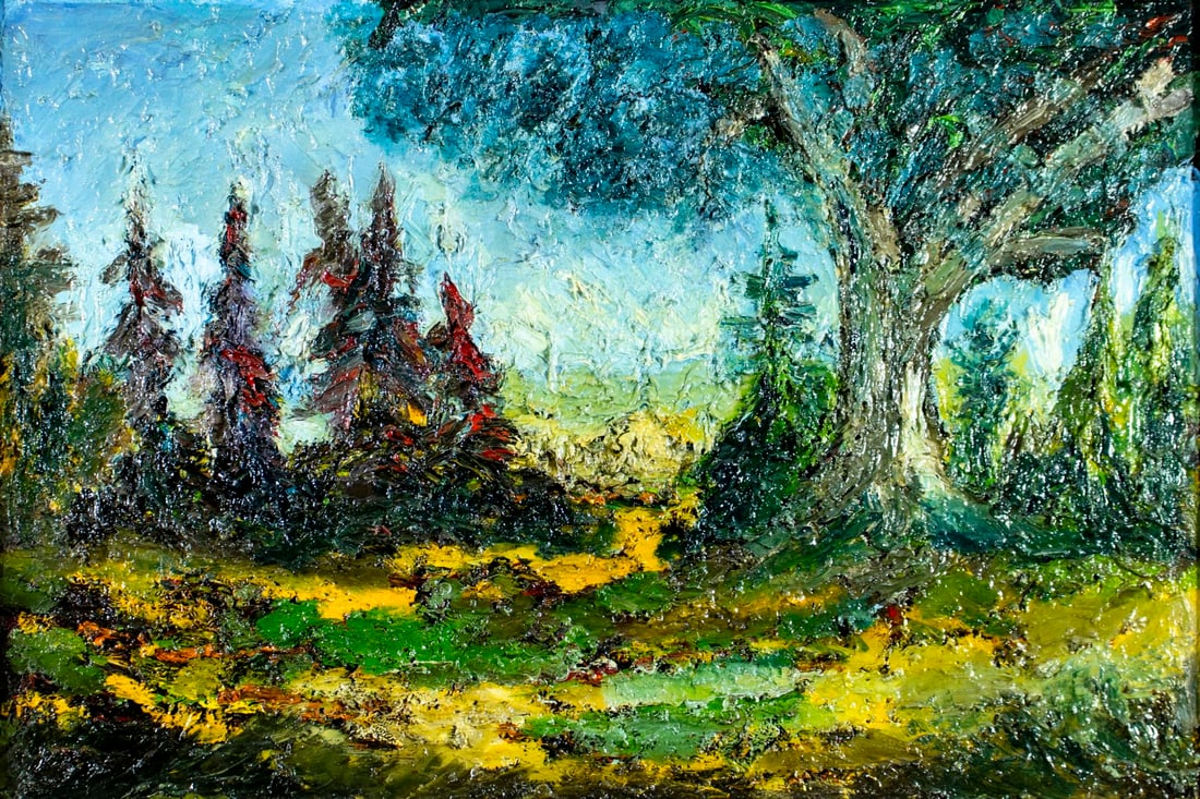 Peter Danielewitz (Denmark,20C) oil painting (1 of 12)