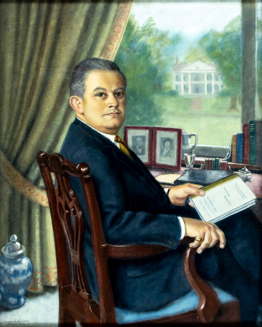 Margaret Burlton (UK,20C) oil painting (1 of 12)