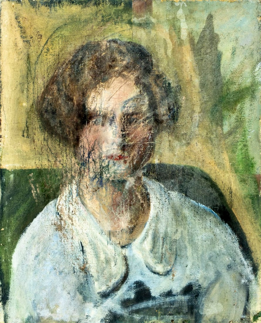 Helen DuMond (NY,CA,OR,1872-1968) oil painting (1 of 12)