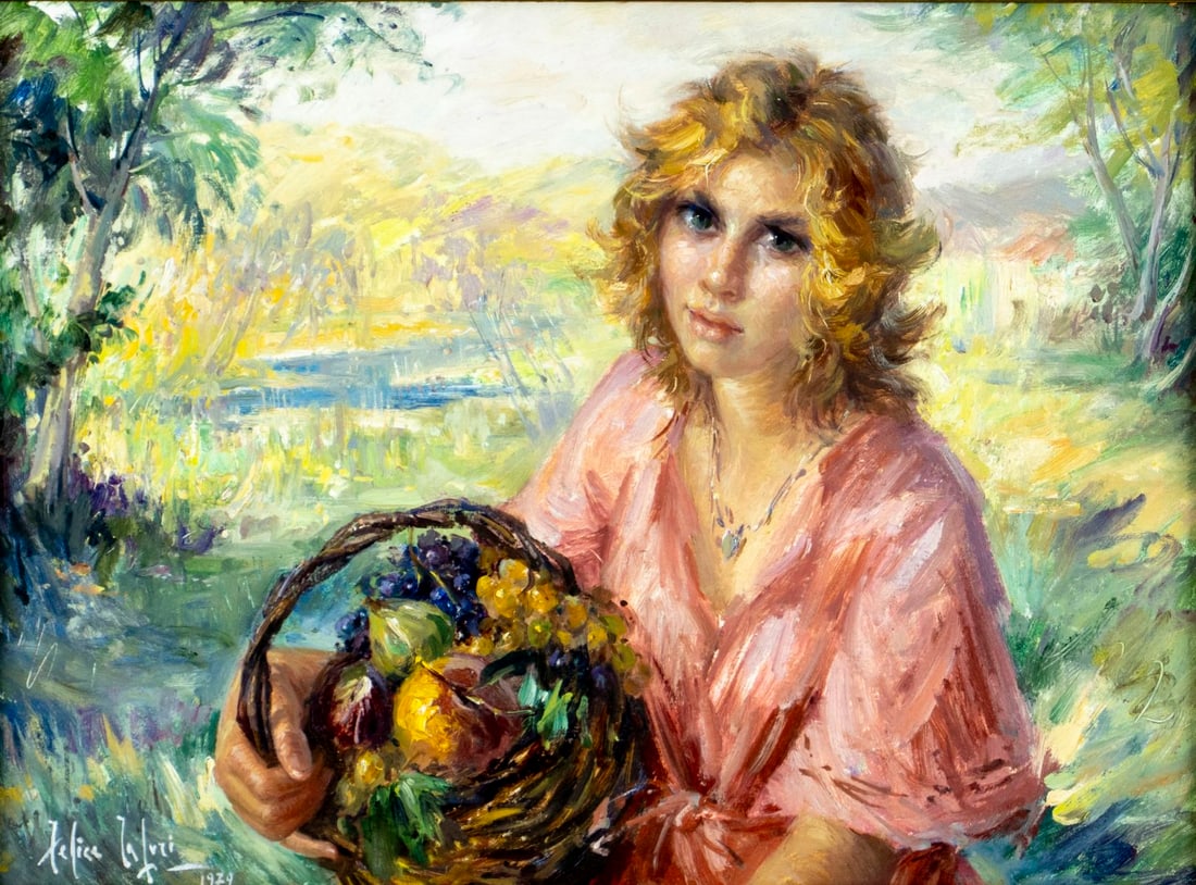 Felice Tafuri (Italy,1939-2019) oil painting (1 of 13)