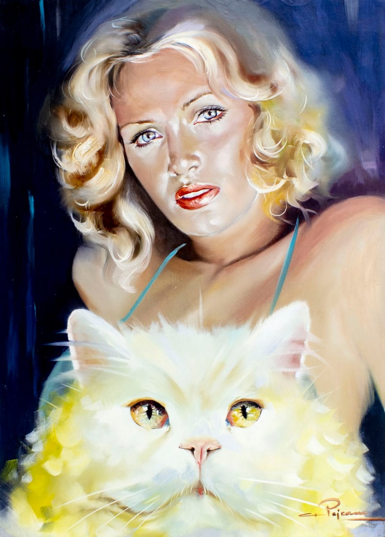 Gastone Peirano (Italy,20C) oil painting (1 of 13)