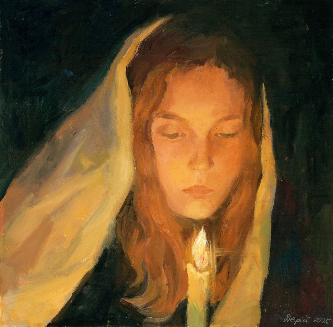 Maria Deriy (Ukraine,20/21C) oil painting (1 of 13)