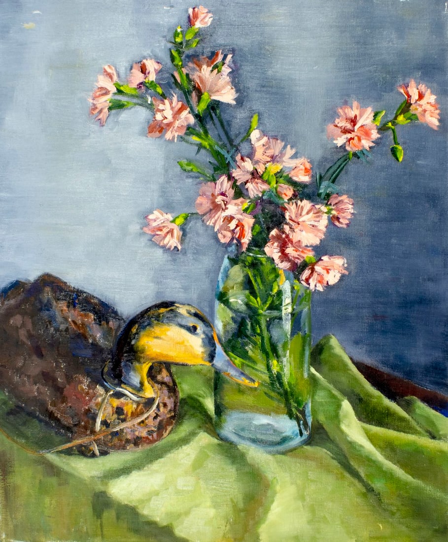 Nevada Carr (US,20C) oil painting (1 of 11)