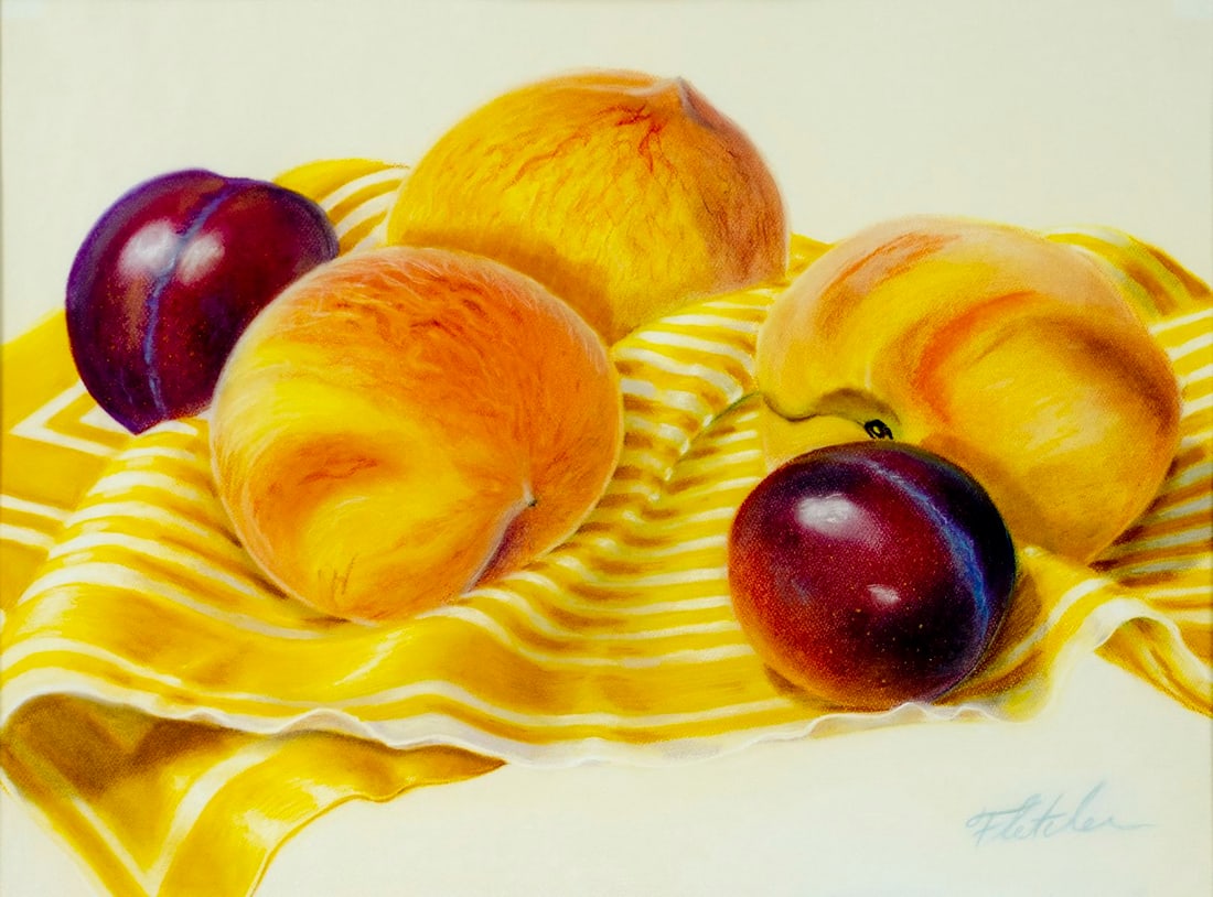 Fletcher (US,20C) pastel painting (1 of 12)