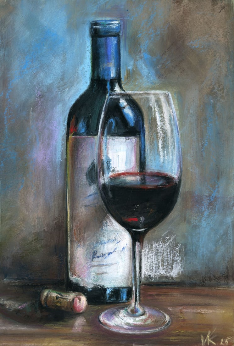 Ksenia Vasilchenko (Ukraine,b 1996) pastel painting (1 of 12)