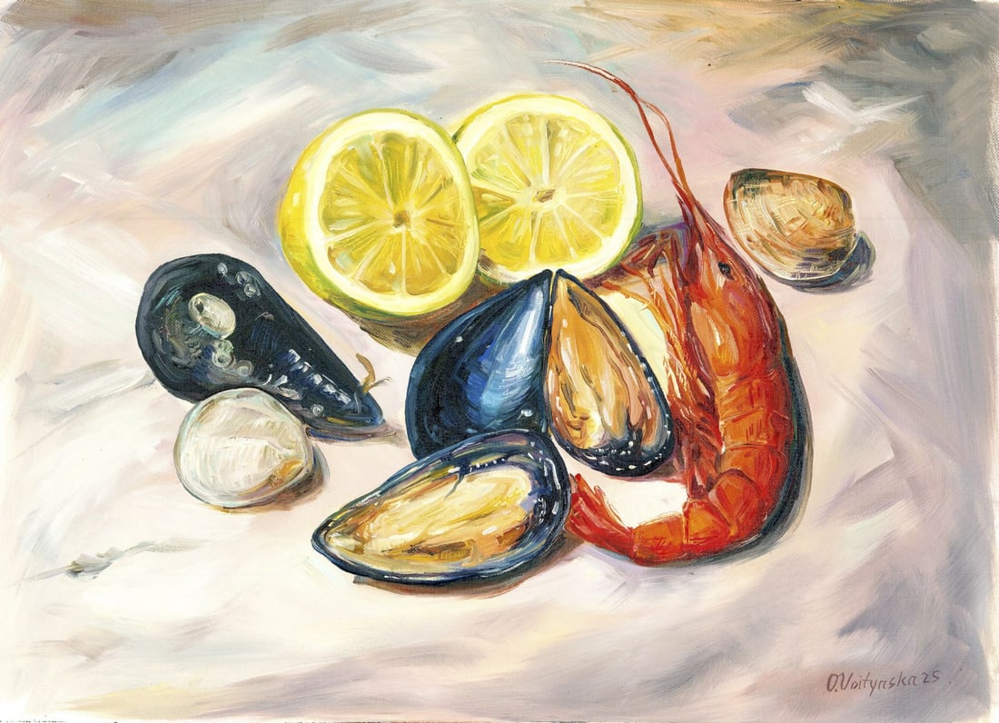 Oksana Voytynska (Ukraine,20/21C) oil painting (1 of 12)