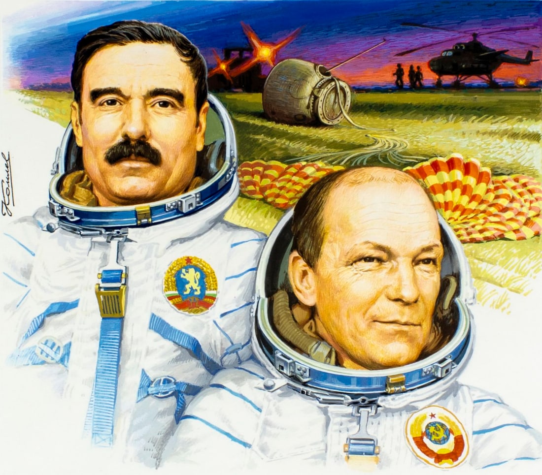 Gherman Komlev (Russia,1933-2000) gouache painting (1 of 13)