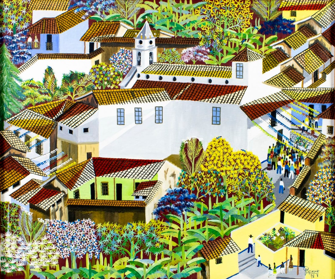 Rufino (Venezuela,20C) oil painting (1 of 13)