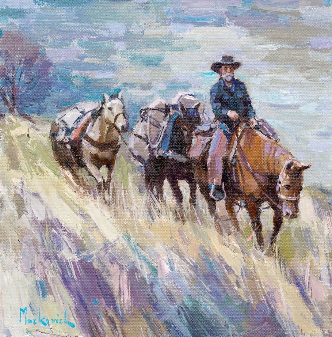 Olena Markovych (Ukraine,b 1987) oil painting (1 of 12)