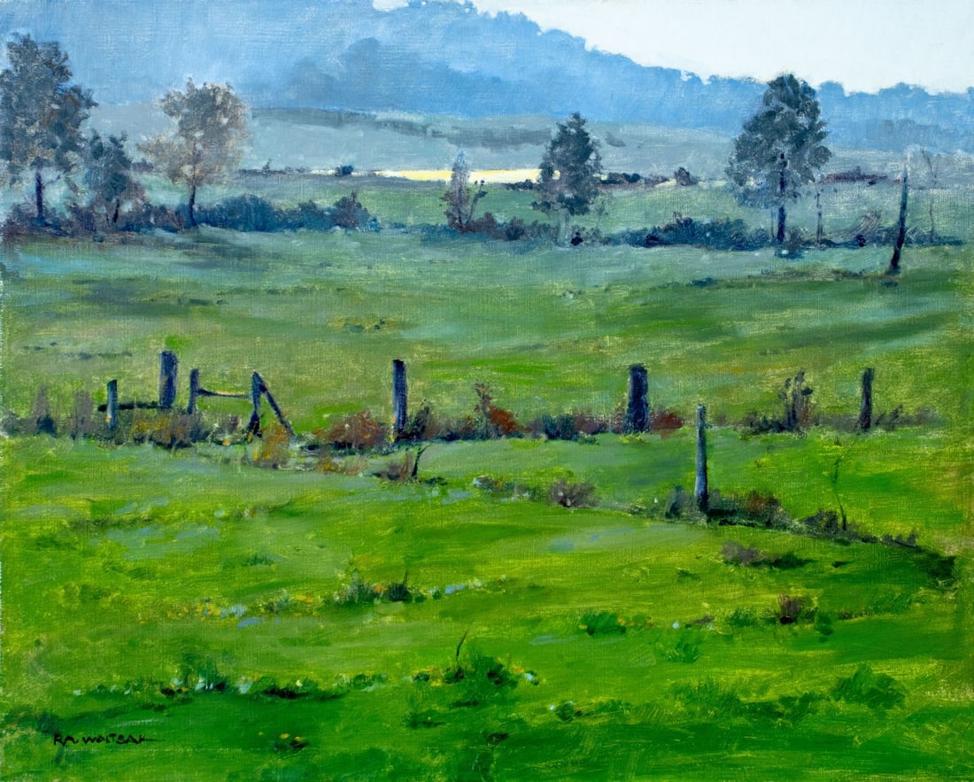 Robert Waltsak (NJ,b 1944) oil painting (1 of 13)