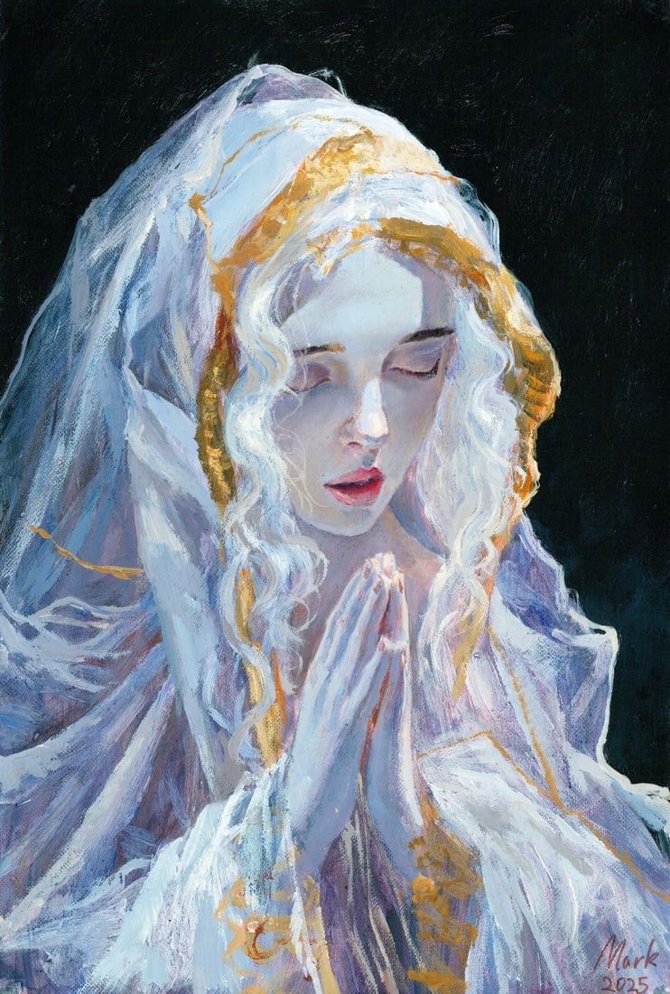 Mark Zybkin (Ukraine,20/21C) oil painting (1 of 10)