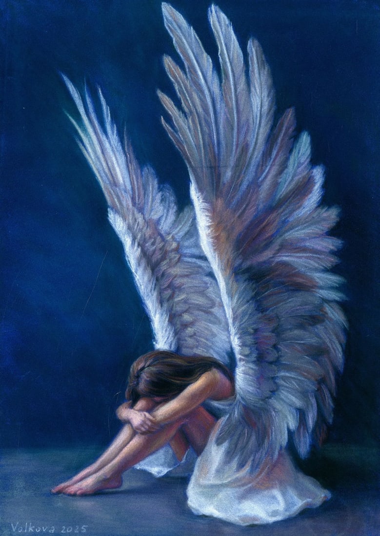 Anna Volkova (Ukraine,20/21C) pastel painting (1 of 12)