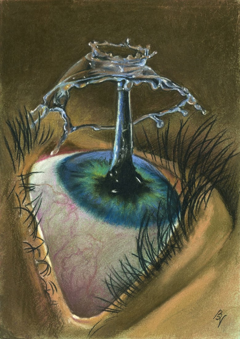 Victoria Borisova (Ukraine,20/21C) pastel painting (1 of 12)