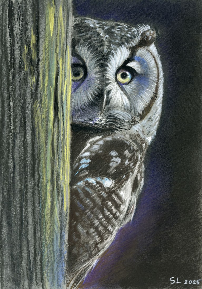 Lyudmila Siabro (Ukraine,20/21C) pastel painting (1 of 12)