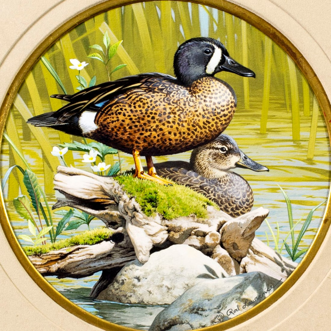 Rodney Steven Lawrence (MI,b 1951) oil painting (1 of 13)