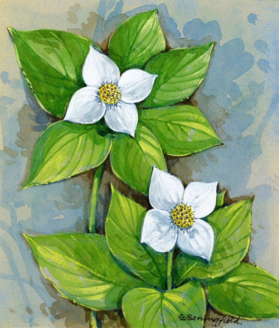 Gordon Beningfield (UK,1936-1998) gouache painting (1 of 13)