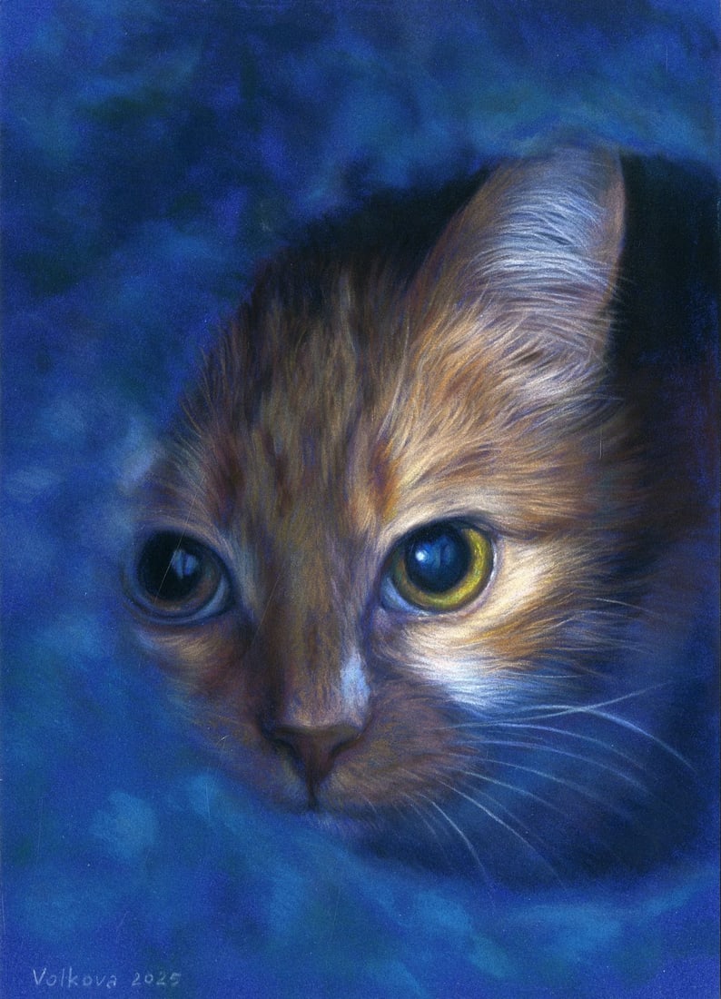 Anna Volkova (Ukraine,20/21C) pastel painting (1 of 12)