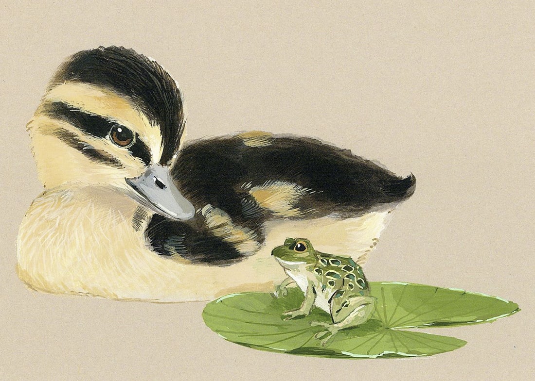 Deborah Bell Jarratt (PA,20/21C) gouache painting (1 of 11)