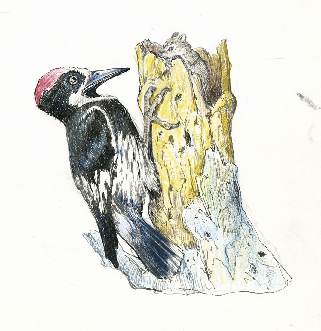 Gianni Benvenuti (Italy,US,1926-2005) watercolor painting (1 of 10)