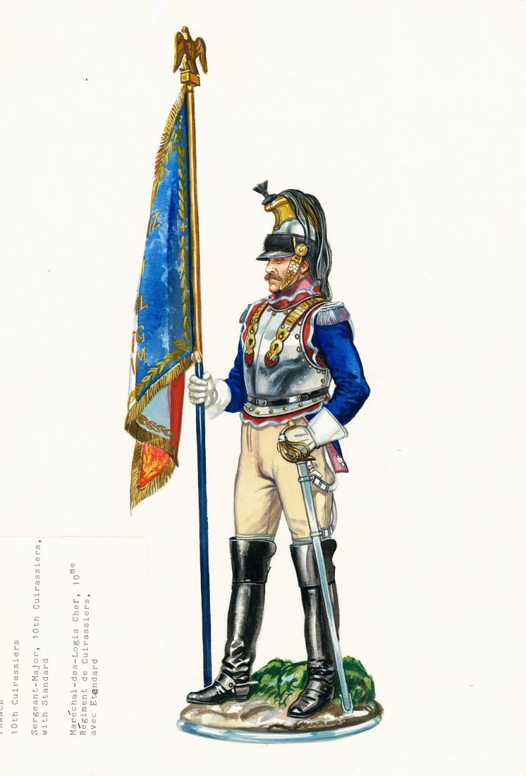 Gerry Embleton (UK,1941-?) gouache painting (1 of 12)