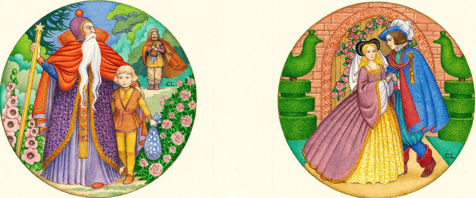 Carol Lawson (UK,20/21C) watercolor painting (1 of 11)