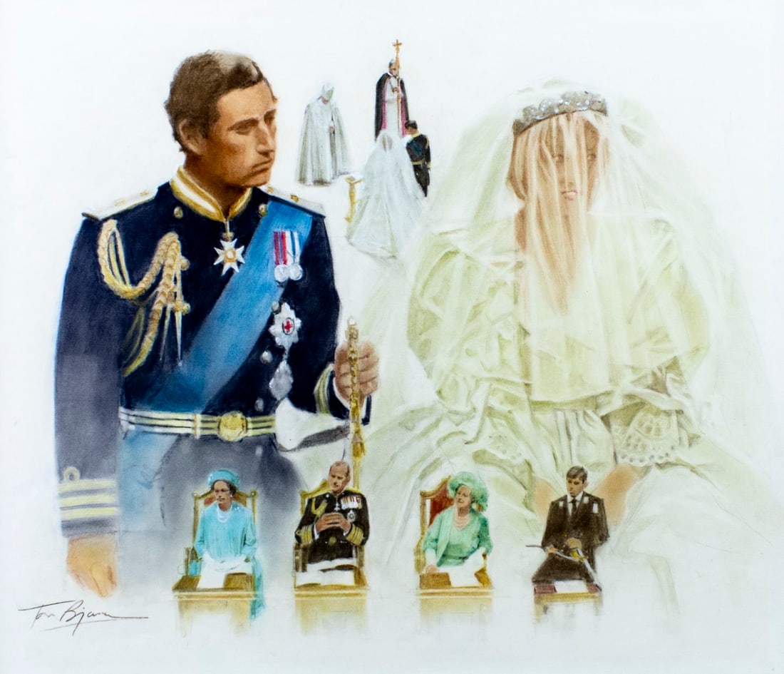 Tom Bjarnason (Canada,1925-2009) pastel painting (1 of 13)