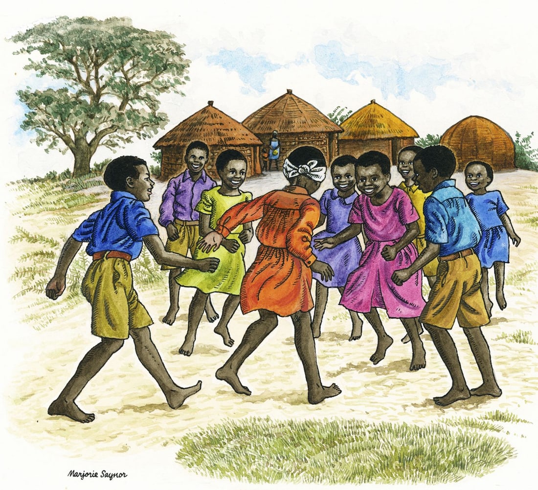 Marjorie Saynor (UK,1924-2012) watercolor painting (1 of 13)