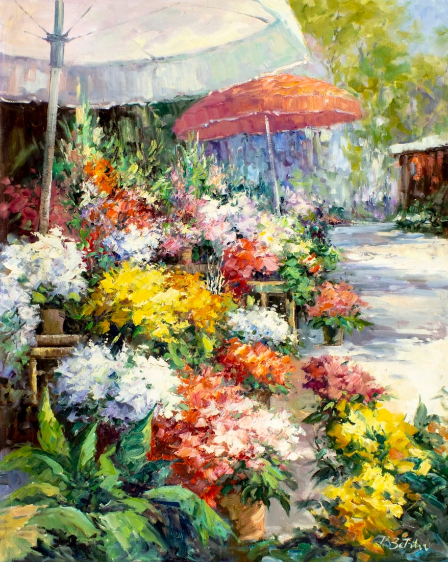 P Betrin (Europe,20C) oil painting (1 of 13)