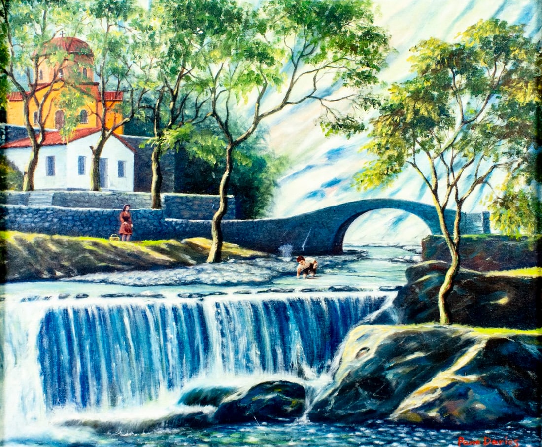 Pano Darios (US,20C) oil painting (1 of 12)