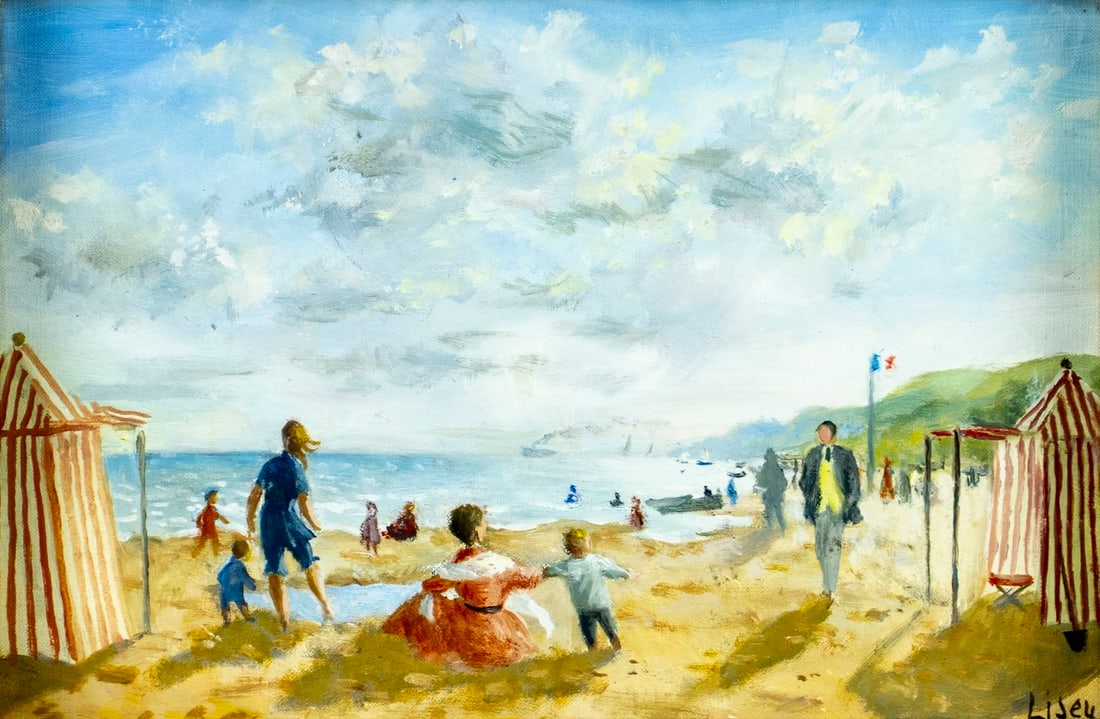 Lisey (France,20C) oil painting (1 of 14)